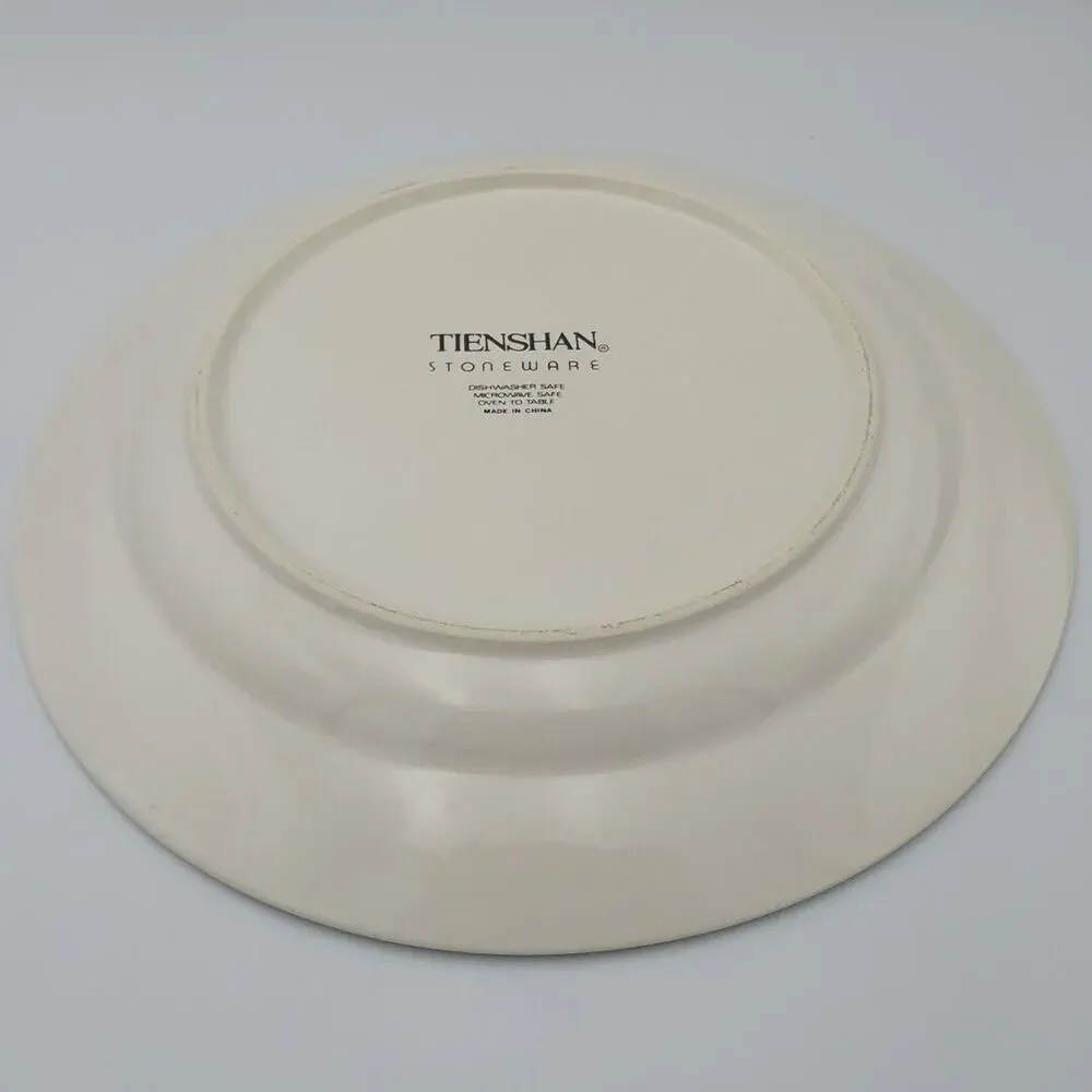 Tienshan Stoneware Blue Unicorn Fantasy Dinner Plate‎ 10.5